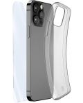Калъф и протектор Cellularline - iPhone 15 Pro, прозрачни - 3t