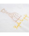 Капитонирано одеяло Babycalin - Жирафчето Софи, 80 х 120 cm - 3t
