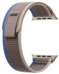 Каишка Trender - TR-ATX Textile, Apple Watch, 44/45 mm, кафява - 1t