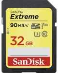 Карта памет SanDisk - Extreme, 32GB, SDHC, Class10 - 1t