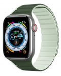 Каишка Dux Ducis - Magnetic LD, Apple Watch, 38/40/41 mm, зелена - 1t