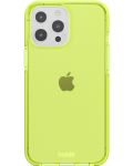 Калъф Holdit - Seethru, iPhone 13 Pro Max, Acid Green - 1t