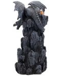 Кадилница Nemesis Now Adult: Dragons - Black Dragon, 19 cm - 3t