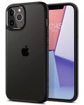 Калъф Spigen - Ultra Hybrid, iPhone 12/12 Pro, черен - 1t