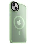 Калъф Next One - Pistachio Mist Shield MagSafe, iPhone 15 Plus, зелен - 3t