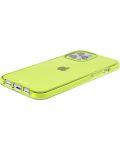 Калъф Holdit - Seethru, iPhone 14 Pro Max, Acid Green/прозрачен - 4t