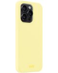 Калъф Holdit - Silicone, iPhone 15 Pro, Lemonade - 3t