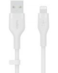 Кабел Belkin - Boost Charge, USB-A/Lightning, 2 m, бял - 2t