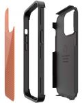 Калъф Gear4 - Denali Snap, iPhone 13 Pro Max, черен/оранжев - 4t