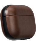 Калъф за слушалки Nomad - Leather, AirPods Pro 2, кафяв - 2t