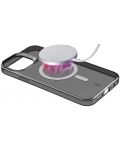 Калъф Cellularline - Gloss Mag, iPhone 15 Pro, черен - 2t