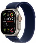 Каишка Apple - Trail Loop Natural Titanium M/L, Apple Watch, 49 mm, Blue - 1t