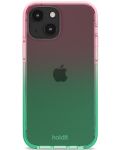 Калъф Holdit - SeeThru, iPhone 13, Grass green/Bright Pink - 3t