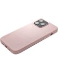 Калъф Decoded - Leather MagSafe, iPhone 13 Pro Max, розов - 4t
