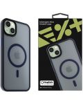Калъф Next One - Midnight Mist Shield MagSafe, iPhone 15 Plus, тъмносин - 1t