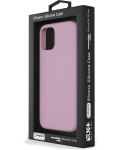 Калъф Next One - Silicon MagSafe, iPhone 12/12 Pro, розов - 6t