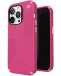 Калъф Speck - Presidio 2 Grip, iPhone 14 Pro, розов - 3t