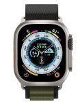 Каишка Next One - Adventure Loop, Apple Watch, 45/49 mm, сива/зелена - 2t