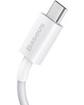 Кабел Baseus - Superior, USB-A/Micro USB, 1 m, бял - 2t