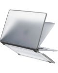 Калъф за лаптоп Cellularline - за Apple MacBook Pro 13", полупрозрачен - 1t