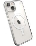 Калъф Speck - Presidio Perfect Clear MagSafe, iPhone 14, прозрачен - 2t