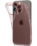 Калъф Spigen - Crystal Flex, iPhone 14 Pro Max, Rose crystal - 2t