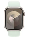 Каишка Apple - Sport Band, Apple Watch, 45 mm, S/M, Soft Mint - 3t