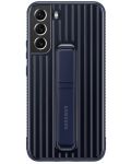 Калъф Samsung - Protective Standing, Galaxy S22 Plus, син - 1t