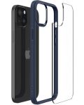Калъф Spigen - Ultra Hybrid, iPhone 15 Plus, Navy Blue - 5t