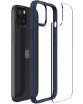 Калъф Spigen - Ultra Hybrid, iPhone 15, Navy Blue - 5t