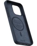 Калъф Njord - Salmon Leather MagSafe, iPhone 15 Pro Max, черен - 7t