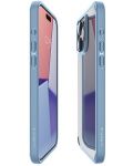 Калъф Spigen - Crystal Hybrid, iPhone 15 Pro Max, Sierra Blue - 5t