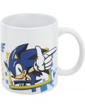 Керамична чаша Stor Sonic - Game On, 325 ml - 1t