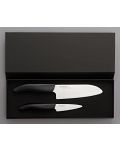 Керамични ножове KYOCERA, 2 бр, черни/бели - 1t
