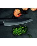 Керамичен нож на майстора KYOCERA - 18 cm, черен - 2t
