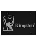 SSD памет Kingston - KC600, 256GB, 2.5'', SATA III - 2t