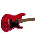 Електрическа китара Fender - SQ Paranormal Strat-O-Sonic, Crimson Red Transparent - 3t