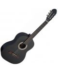 Класическа китара Stagg - C440 M-BLK, черна/сива - 3t
