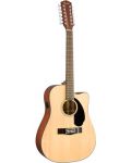 Акустична китара Fender - CD-60SCE-12 Solid Top, Natural - 1t