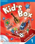 Kid's Box 1: Английски език - ниво Pre-A1 (учебна тетрадка + CD) - 1t