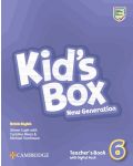 Kid's Box New Generation Level 6 Teacher's Book with Digital Pack British English / Английски език - ниво 6: Книга за учителя - 1t