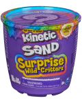 Кинетичен пясък Kinetic Sand Wild Critters - С изненада, син - 1t