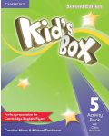 Kid's Box 2nd Edition Level 5 Activity Book with Online Resources / Английски език - ниво 5: Учебна тетрадка с онлайн материали - 1t