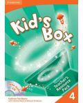 Kid's Box 4: Английски език - ниво A1 (книга за учителя с допълнителни материали + CD) - 1t