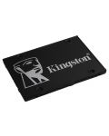 SSD памет Kingston - KC600, 256GB, 2.5'', SATA III - 1t