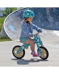 Дървено колело за баланс Kiddimoto - Цветчета - 4t