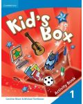 Kid's Box 1: Английски език - ниво Pre-A1 (учебна тетрадка) - 1t