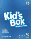 Kid's Box New Generation Level 2 Teacher's Book with Digital Pack British English / Английски език - ниво 2: Книга за учителя - 1t