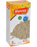 Кинетичен пясък в кутия Heroes - Натурален цвят, 1000 g - 1t