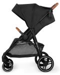 Бебешка количка KinderKraft Grande 2020 - Черна - 4t